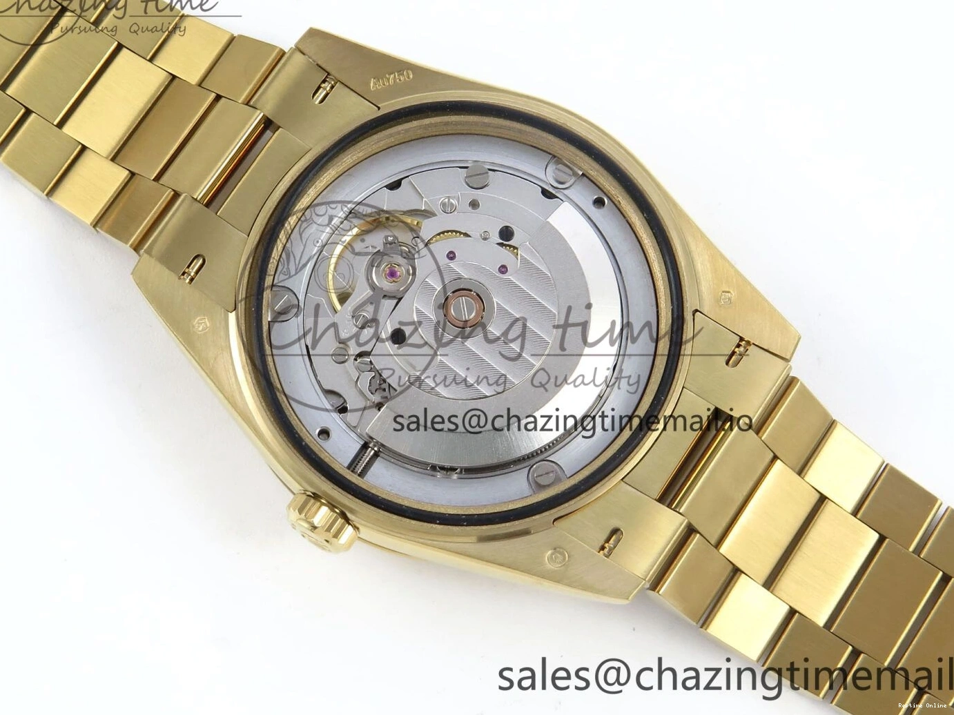 1223 WaterResistant Day Date 40 YG 228238 Noob 1:1 Best Edition White Roman Dial on President Bracelet A2836 (Gain Weight) 795